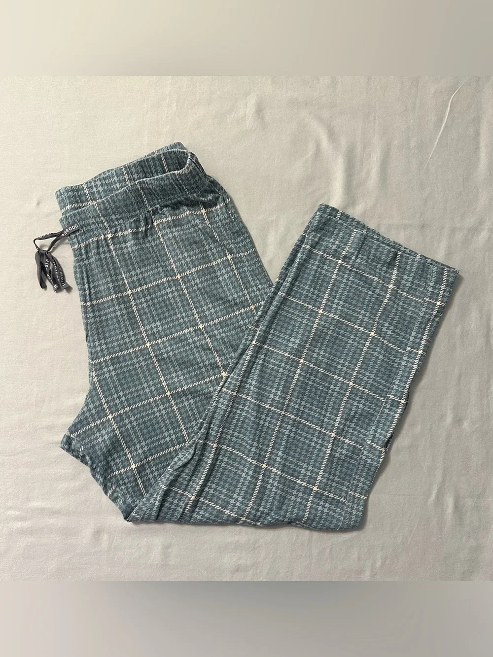 Life Is Good Women's Plaid Houndstooth Sleep Pants XL